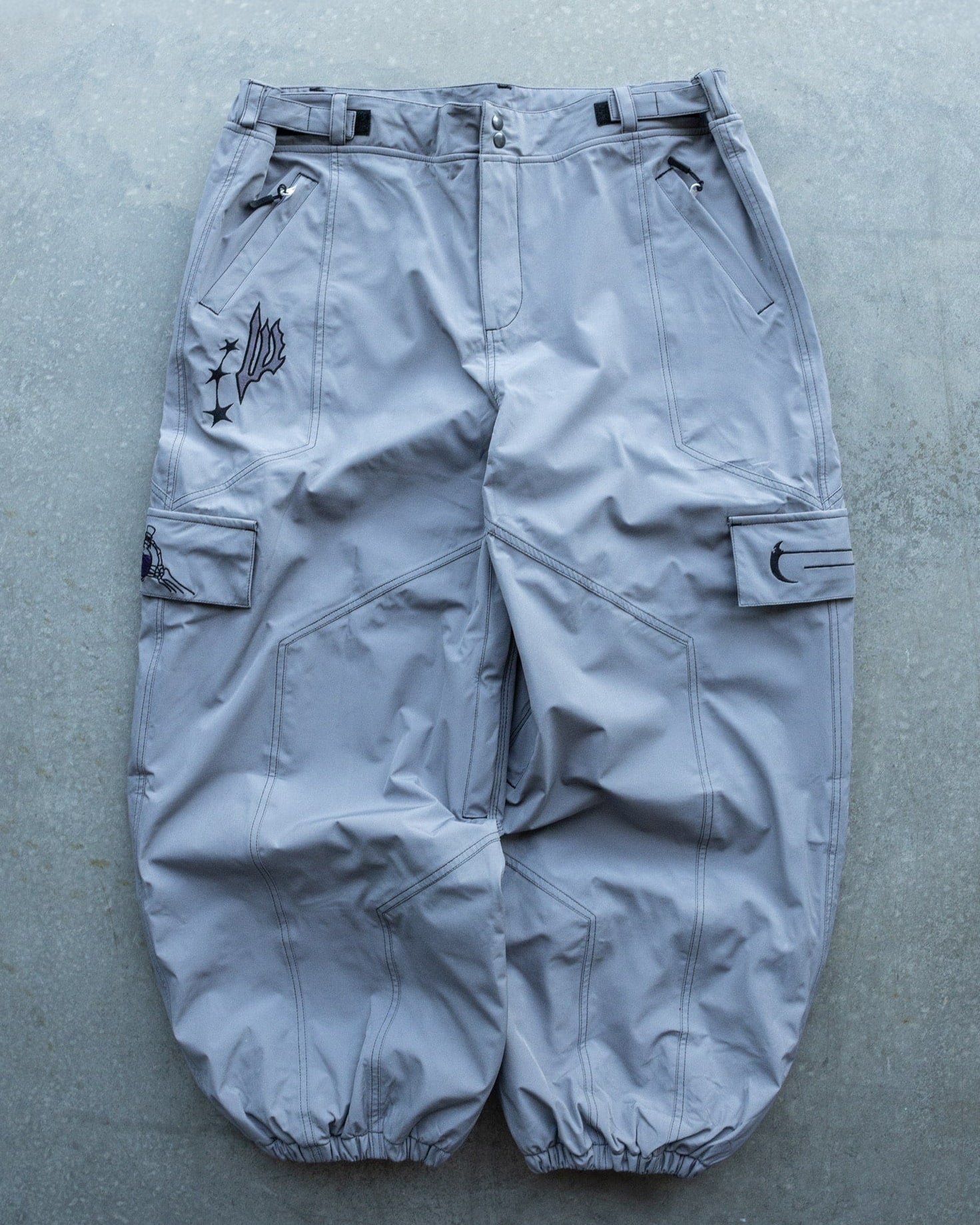 GREY - EVO BAGGY SNOWPANTS