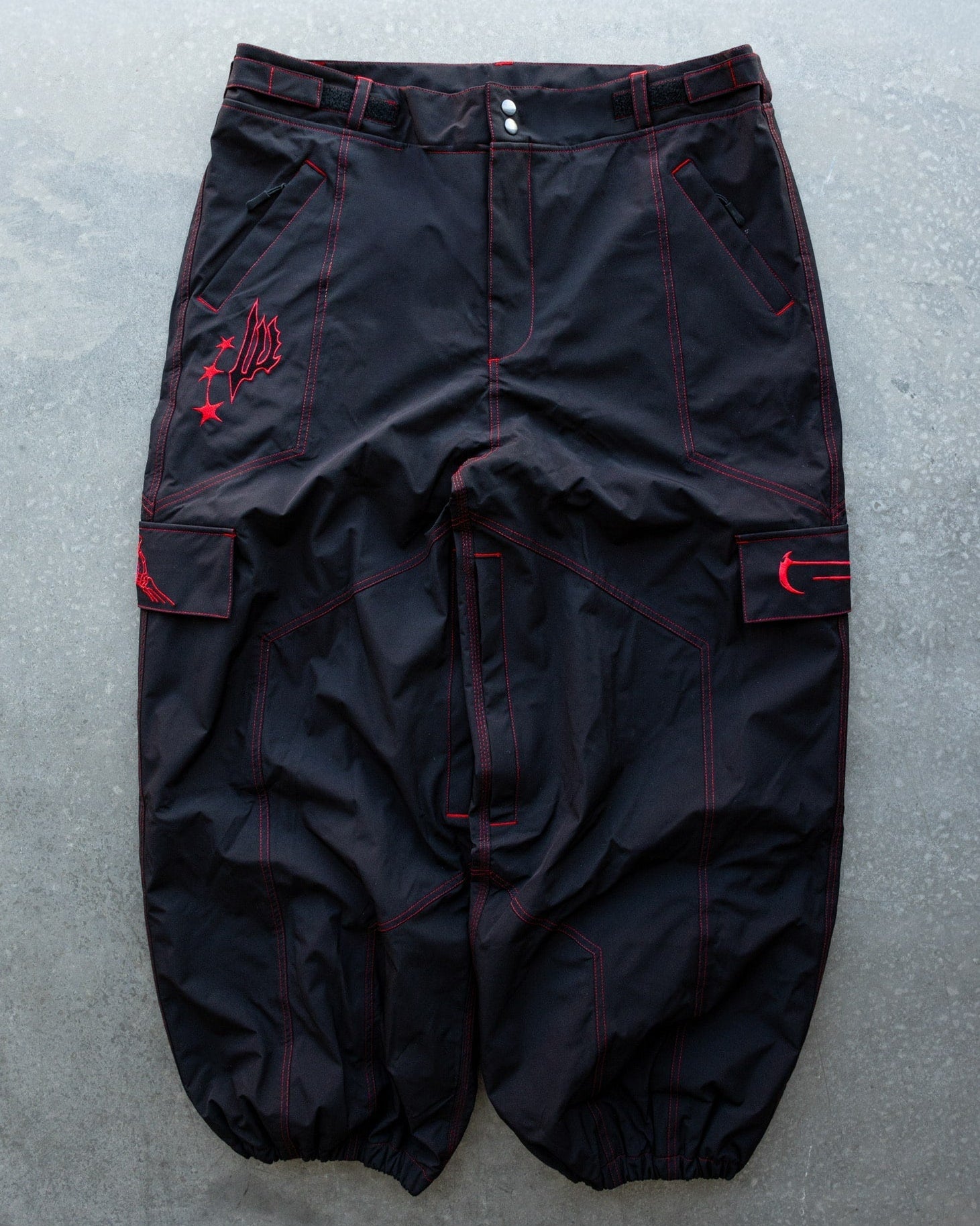 RED - EVO BAGGY SNOWPANTS
