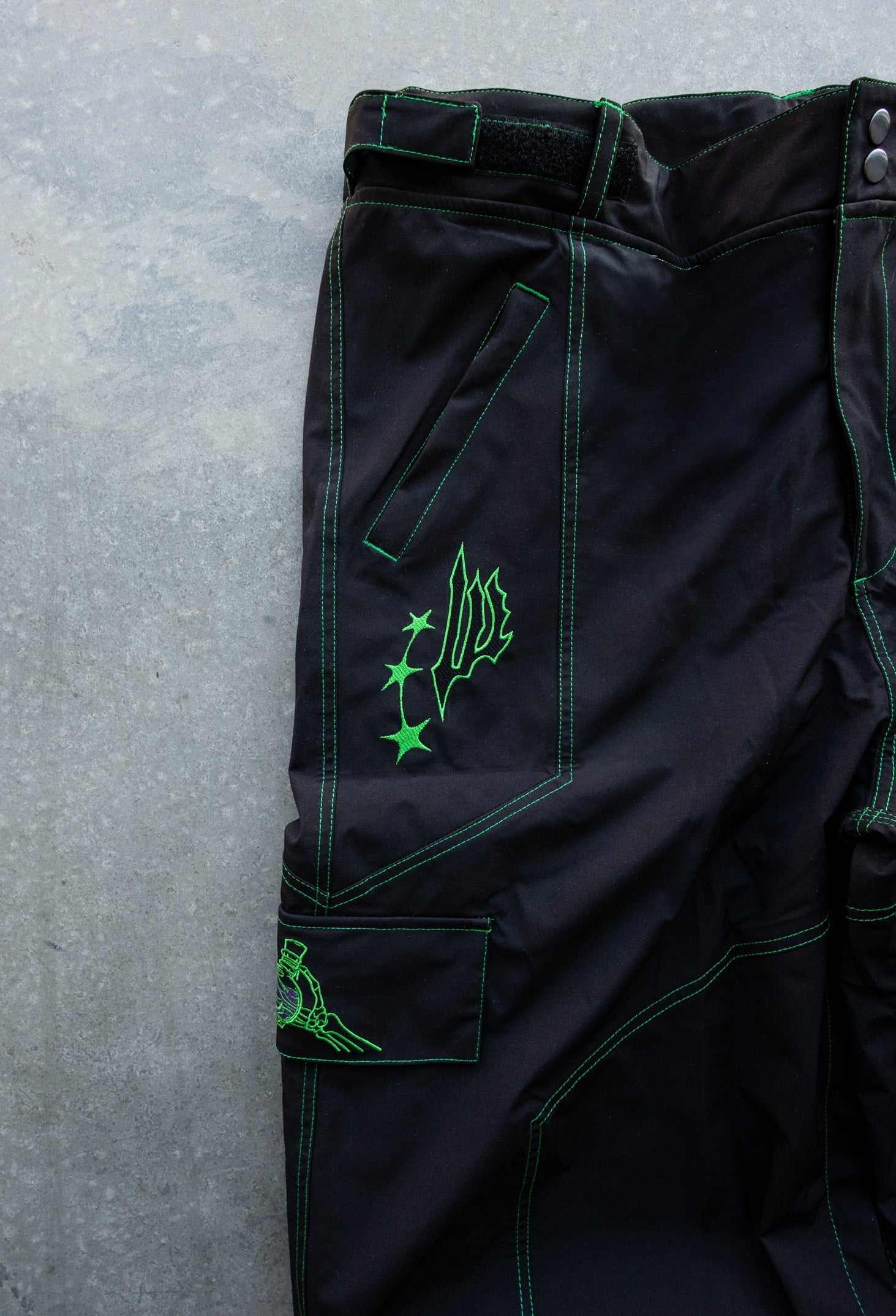 GREEN - EVO BAGGY SNOWPANTS